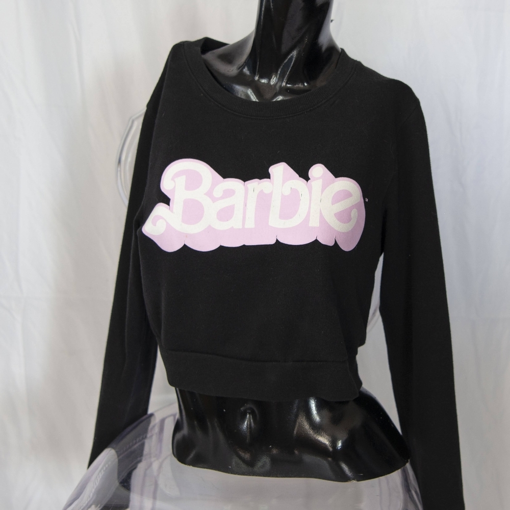 Forever 21 Barbie brand crop sweater